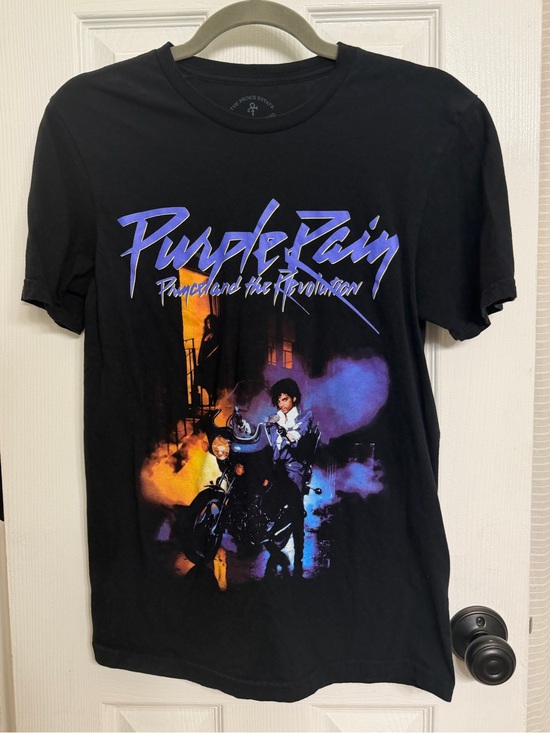 Other - Prince Purple Rain Graphic Band T-Shirt Black Size Small Official Estate